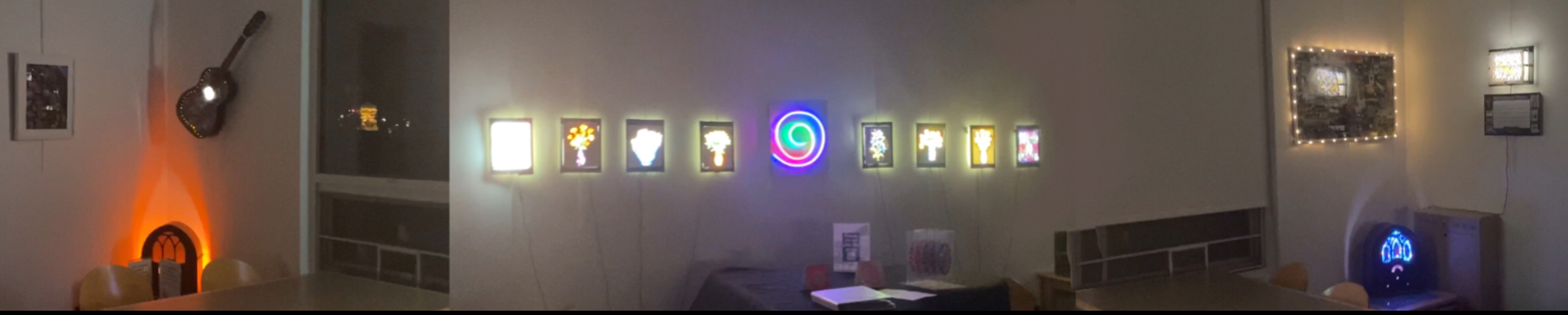 Mel's Art Zone at Night